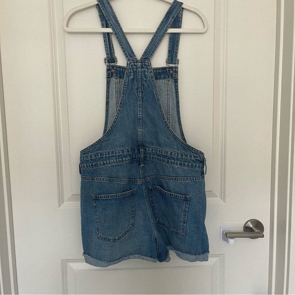 Madewell Adirondack Jean Short Overalls - Picture 8 of 8
